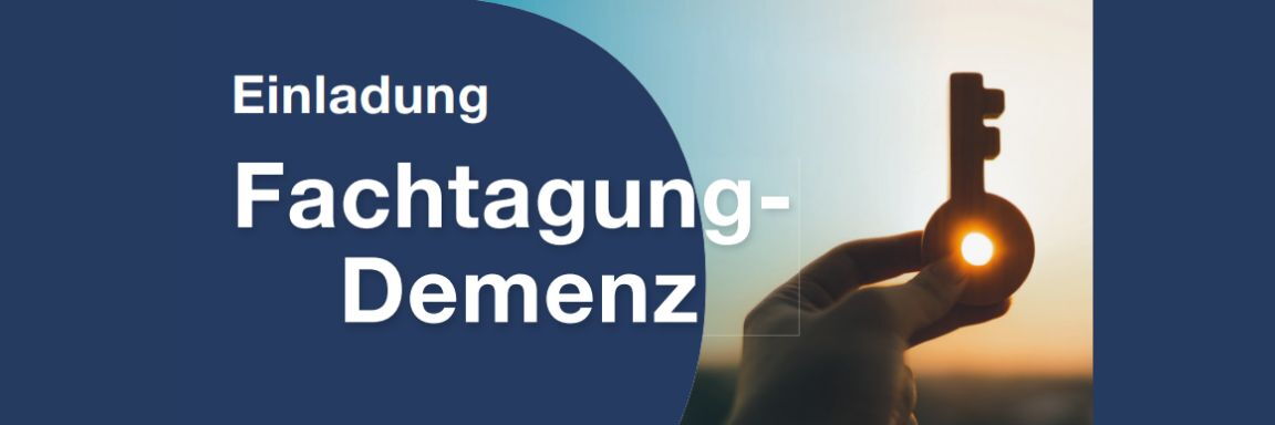 Man sieht den Flyer für die Veranstaltung. Am Bild hält eine Hand einen Schlüssel